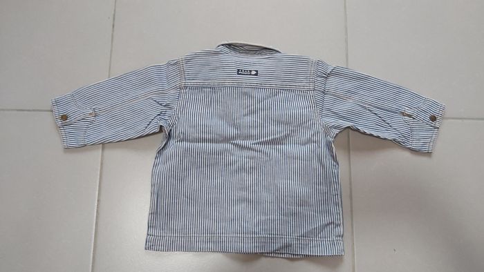 Veste en jeans 9/12 mois - photo numéro 3