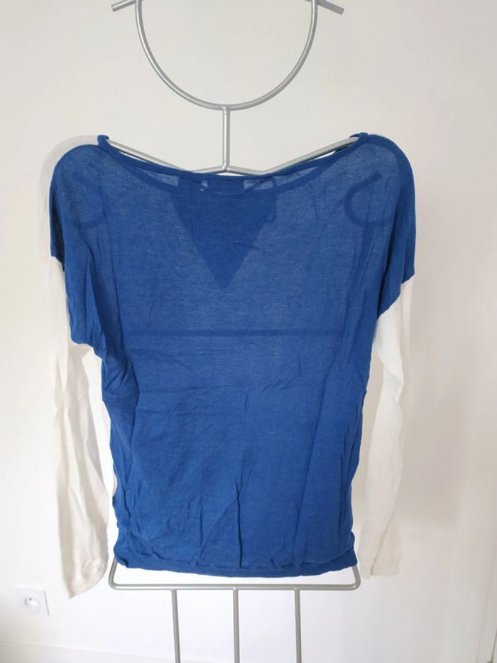 Pull léger bicolore la redoute 38/40 - photo numéro 2