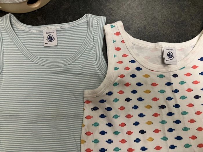 Lot de 2 barboteuse 24 mois petit bateau - photo numéro 2