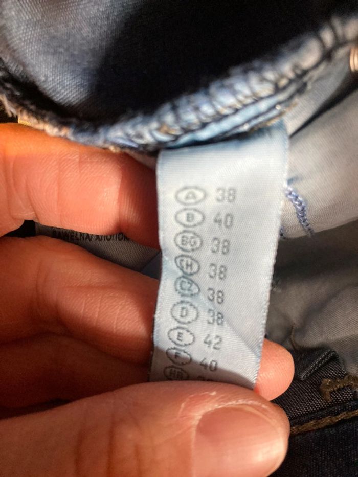 Pantalon léger style jean taille 38 - photo numéro 6