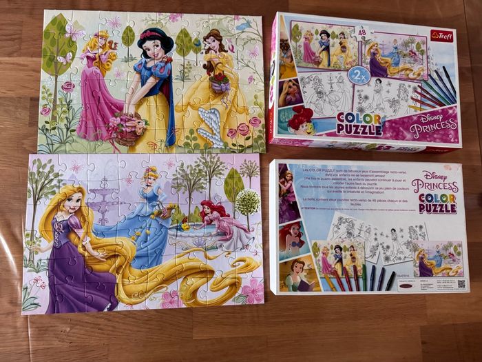 Puzzle la petite sirène Aladin Frozen princesse - photo numéro 8