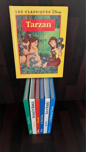 Tarzan Gros livre collection les classiques  Disney 96 pages parfait état .édition France loisirs