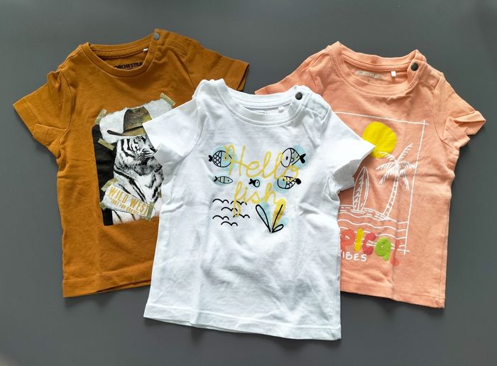 Lot tee shirt garçon