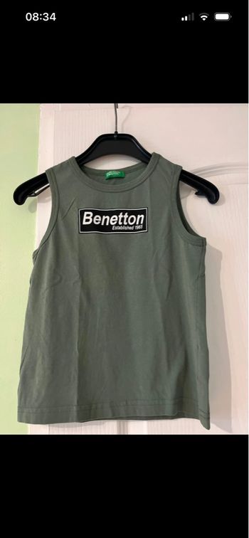 Débardeur Benetton enfant garçon 