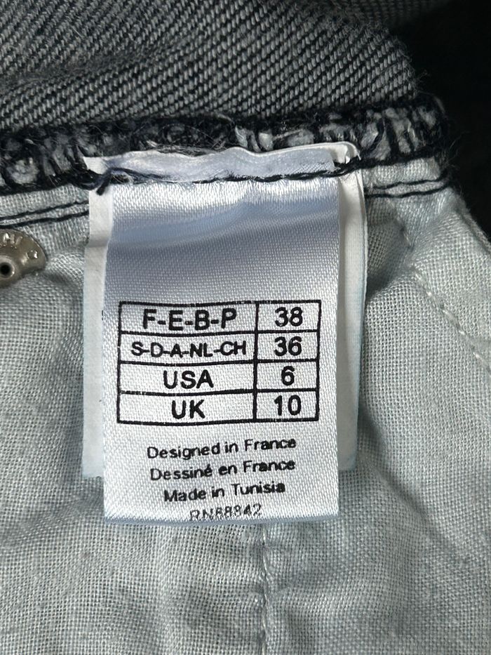 Pantalon en jean bleu Laura Clément - Taille 36/38 - photo numéro 5