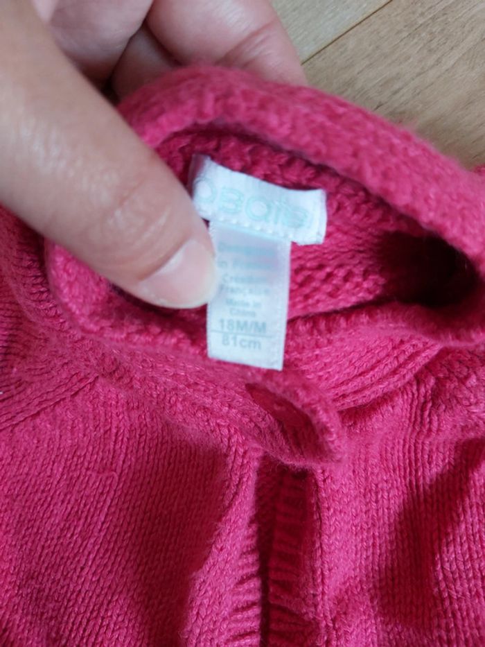 Gilet fille Obaïbi 18 mois (78) - photo numéro 2