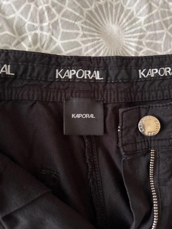 Pantalon noir toile Kaporal - photo numéro 7