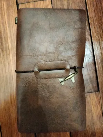 Cahier en cuir
