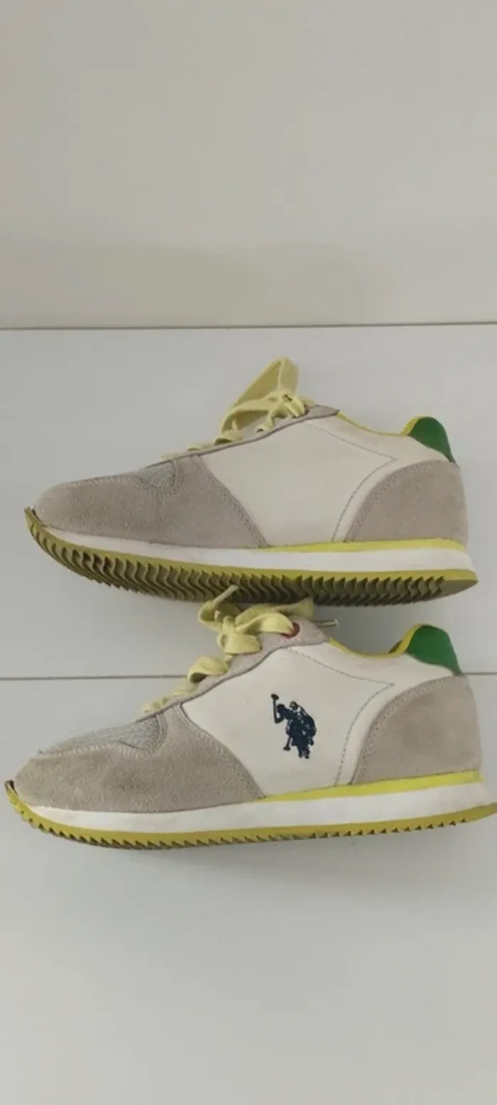 Baskets U.S. Polo Assn. pointure 31 bon état - photo numéro 6