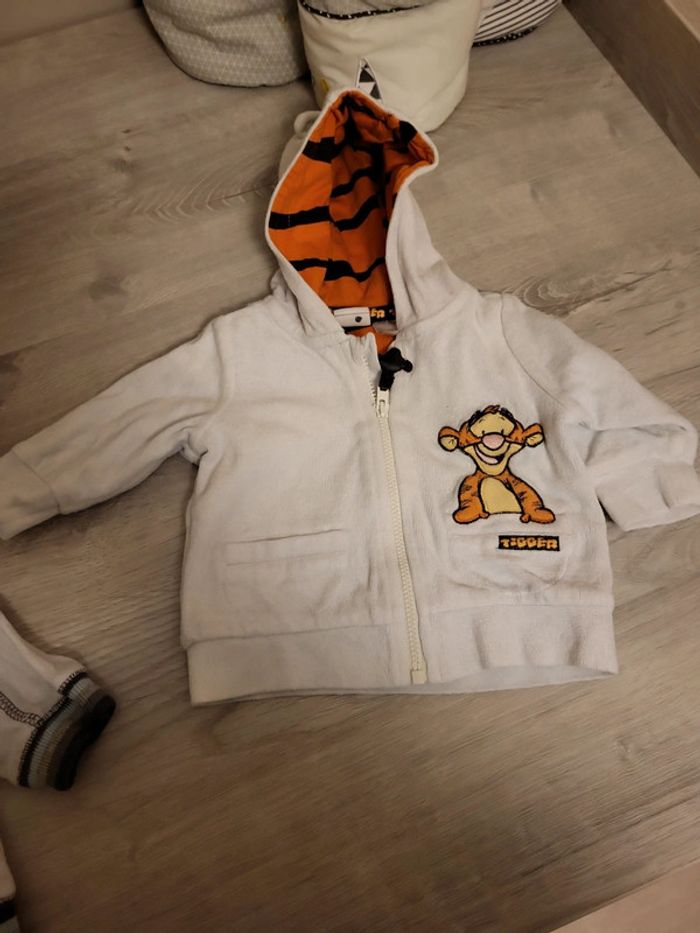Pull capuche 3 mois 62cm - photo numéro 4