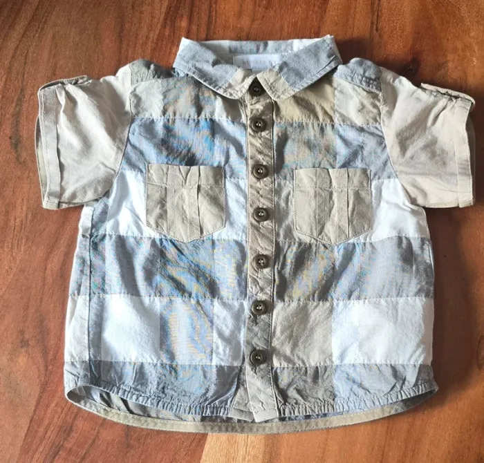 Chemise Burberry Taille 6 mois - photo numéro 4