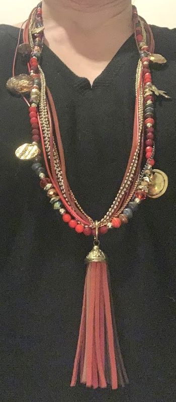 Collier long bohème, Promod