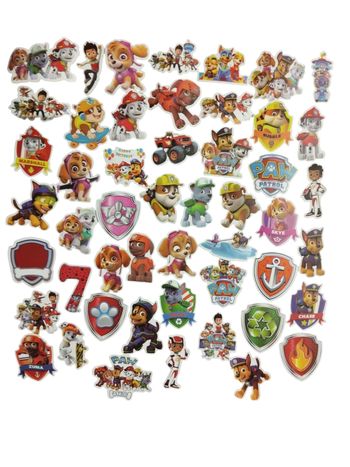 Set 50 stickers autocollants Pat patrouille