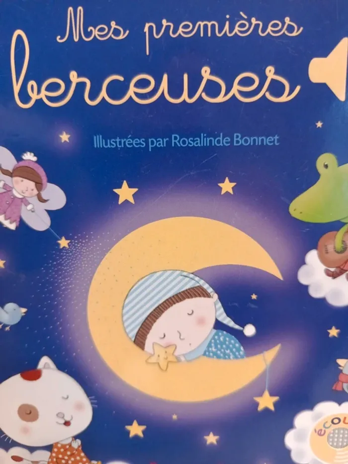 Livre sonore mes premières berceuses