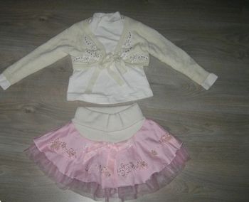 Ensemble fille chic 3 pièces T 4 ans
