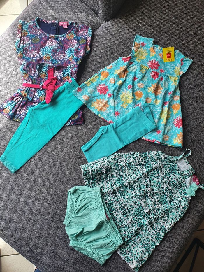 Lot de 3 ensembles 12 mois