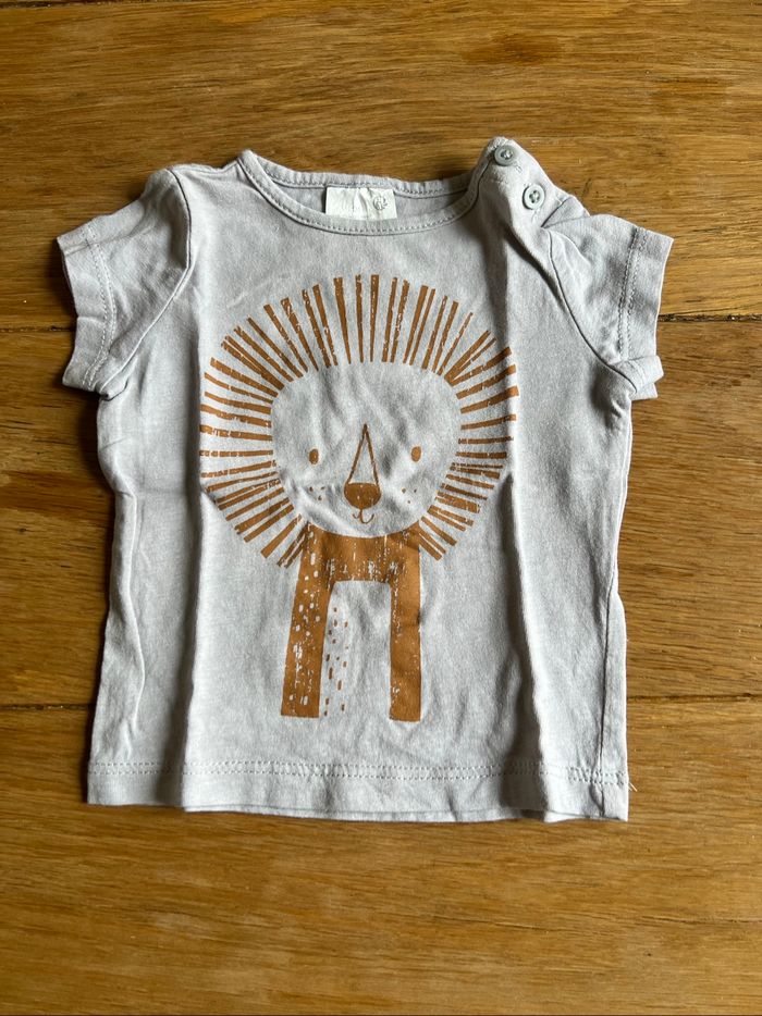 T-shirt MC Kiabi 1 mois - photo numéro 2