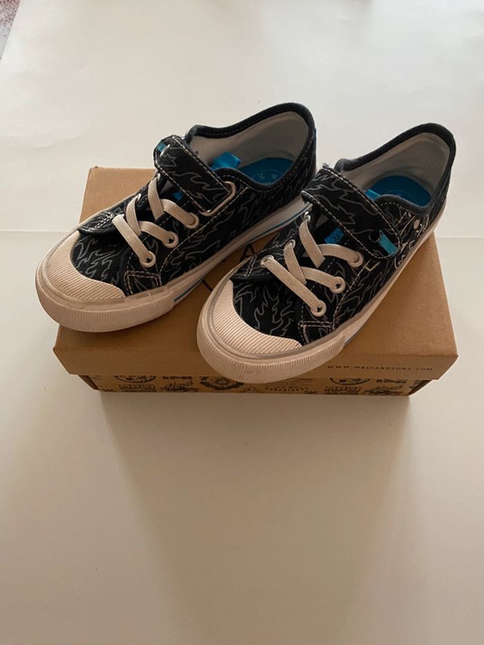 Baskets en toile taille 30 maui