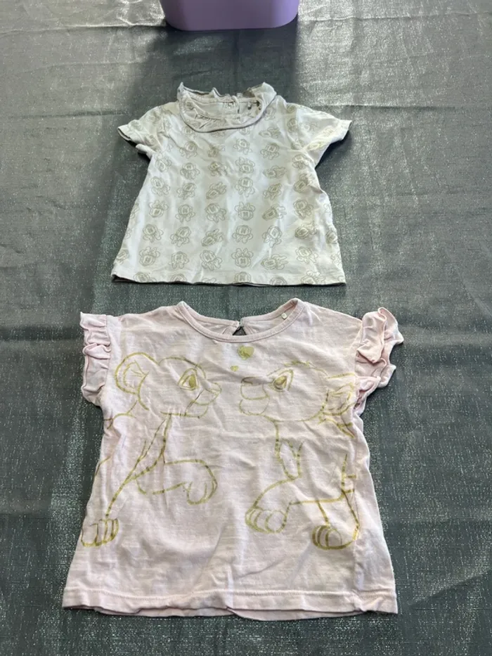 Lot t-shirt, 18 mois