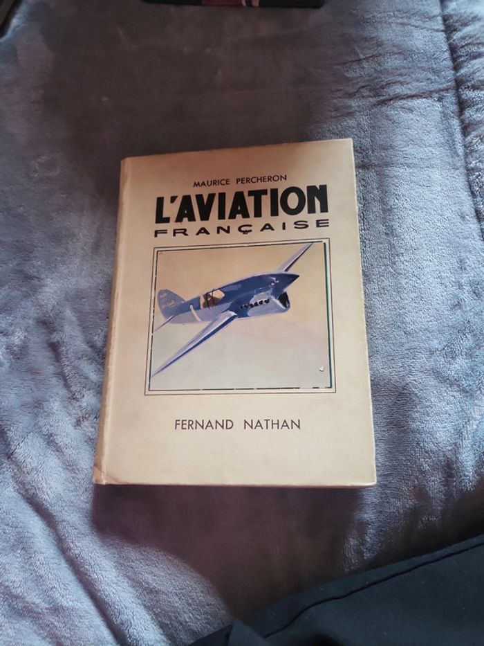 Livre ancien l'aviation française Maurice percheron