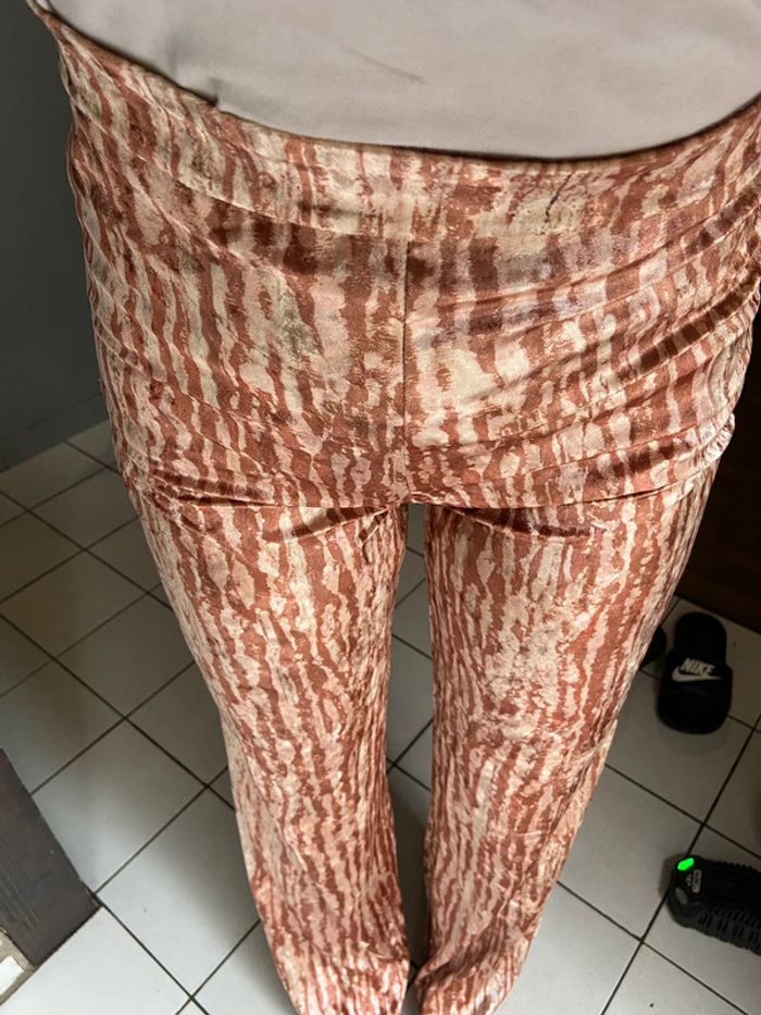 Pantalon large velours - photo numéro 7