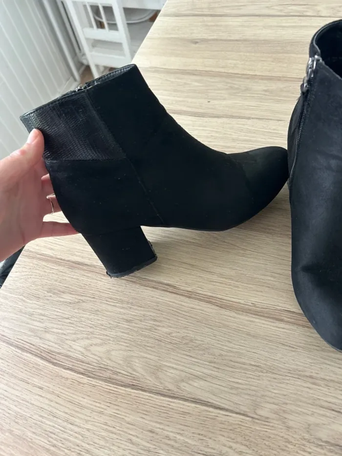 Bottines talons noir - photo numéro 2