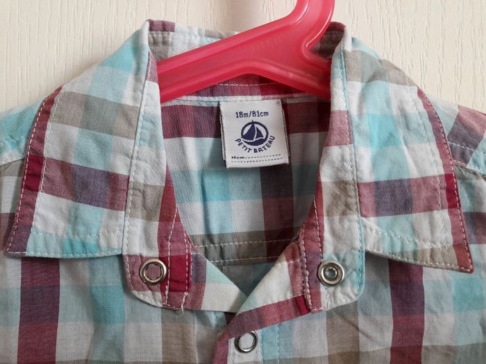 Chemise Petit Bateau 18m - photo numéro 4