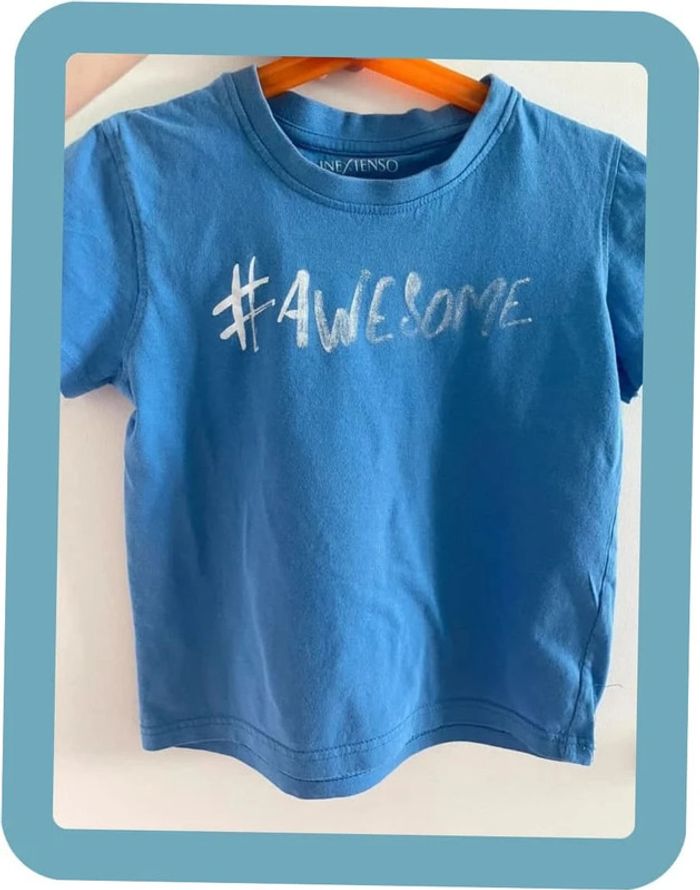 Mignon petit t-shirt garçon manches courtes 6 ans