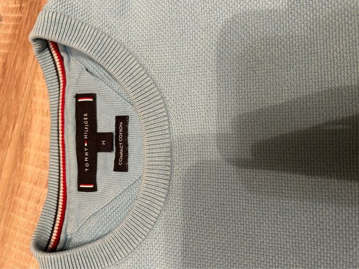 Pull homme Tommy Hilfiger bleu clair - photo numéro 9