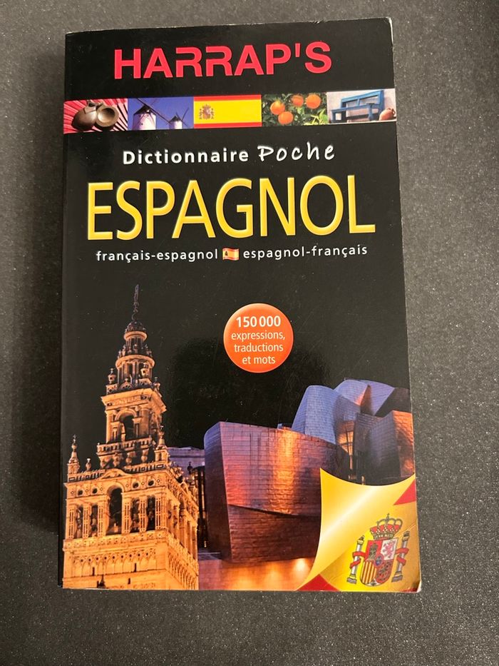 Dictionnaire poche Harrap's espagnol : espagnol-français, français-espagnol