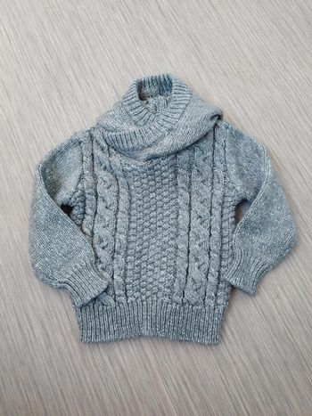 Pull col roulé garçon taille 4 ans