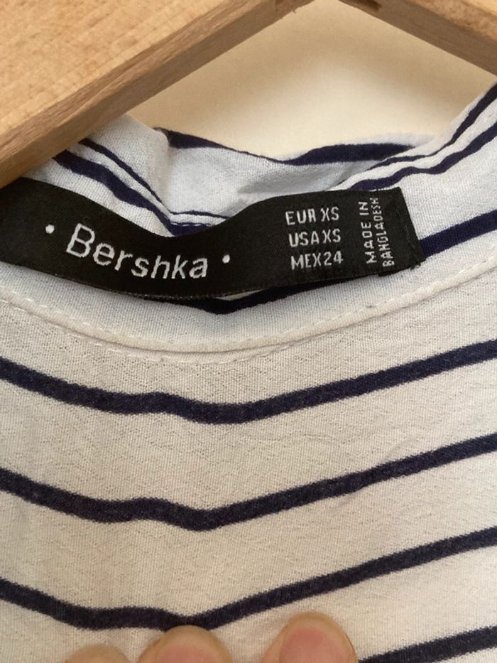 Chemise rayée Bershka - Taille XS - photo numéro 4