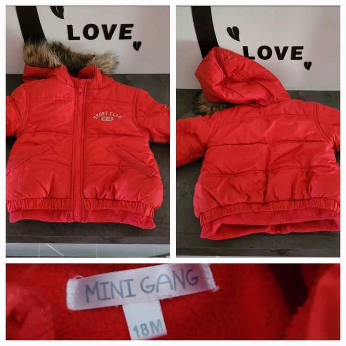 Blouson doudoune mi saison 18 mois