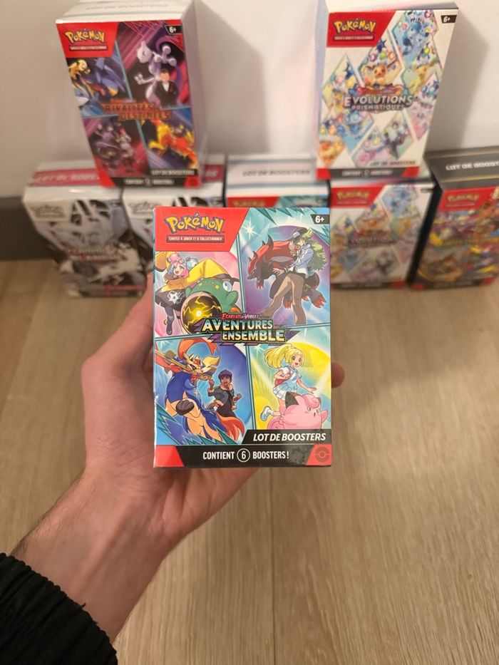 Pokémon EV09 Aventures Ensemble - Bundle 6 Boosters Scellé - Neuf