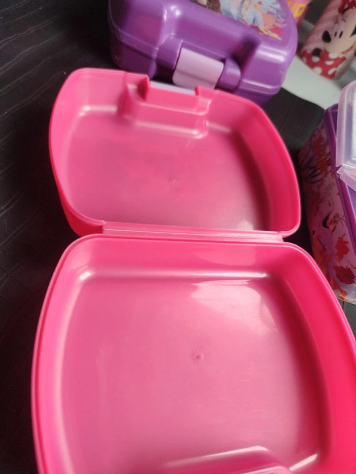 Lot boîtes à goûter et verres pat patrouille baby shark reine des neiges - photo numéro 5
