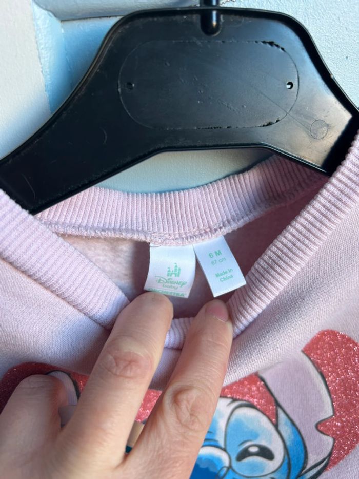 Sweat-shirt stitch rose - photo numéro 4