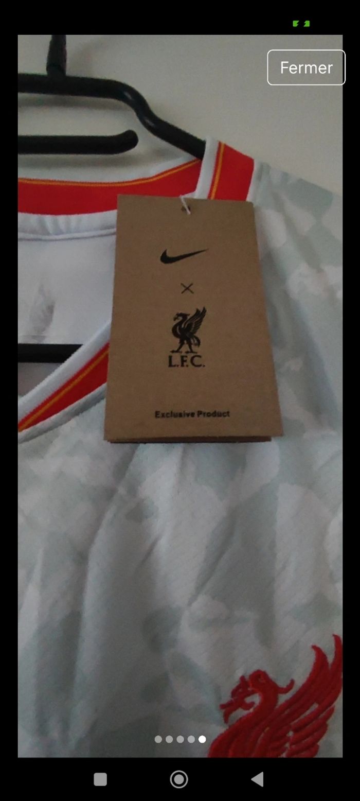 Maillot de foot homme replica Liverpool en Nike - photo numéro 5