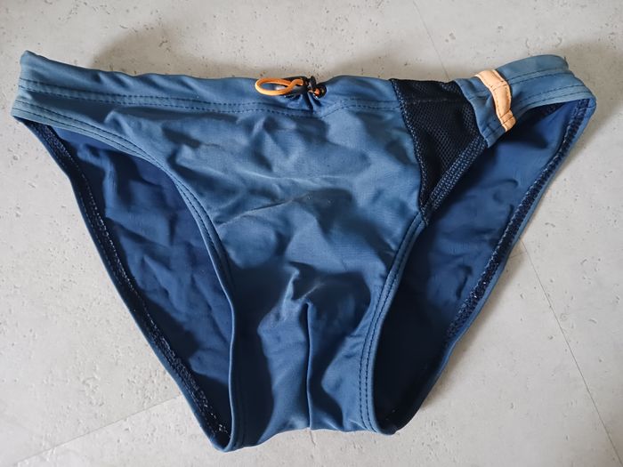 maillot de bain bleu et orange 6/8 ans CBK