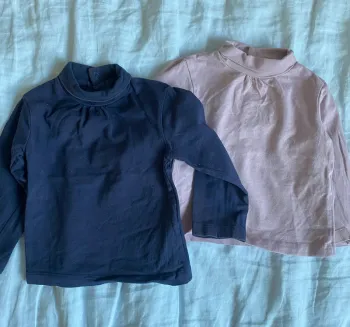 Lot tee shirt manches longues sous pull 18 mois Bout’chou