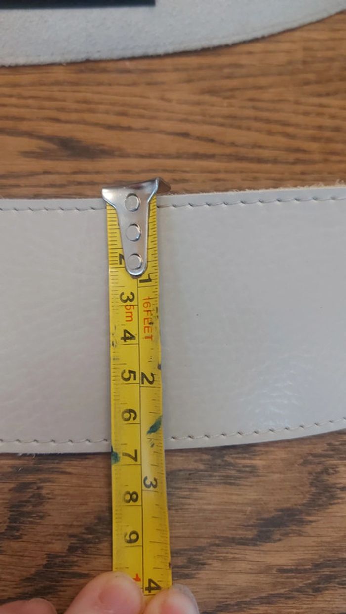 Ceinture Marie Méro t 38 réglable en cuir - photo numéro 9