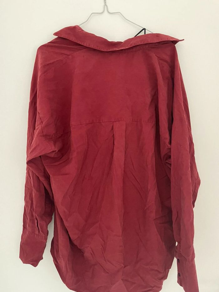 Blouse Zara (bordeaux), S / 36 / 8 - photo numéro 4