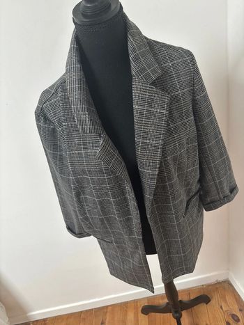 Blazer rayure à poche