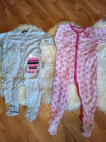 Lot de 2 pyjama fin 12 mois