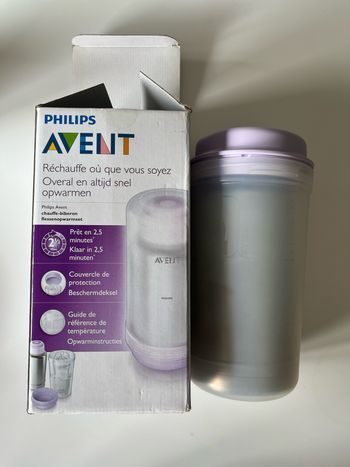 Chauffe biberon nomade