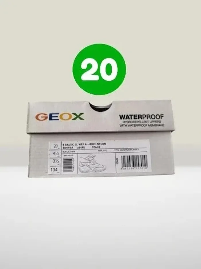 Chaussures montantes Geox, pointure 20, neuves - photo numรฉro 15