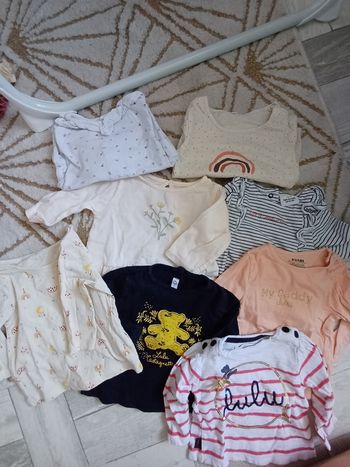 Lot haut à manche longue léger