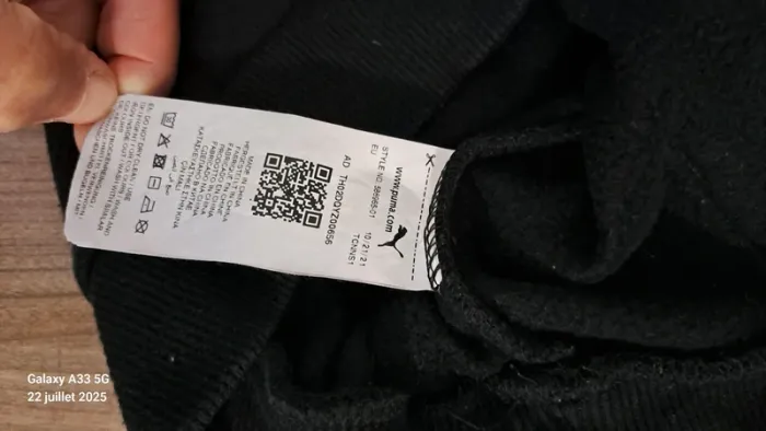 Sweat puma 11/12 ans - photo numéro 4