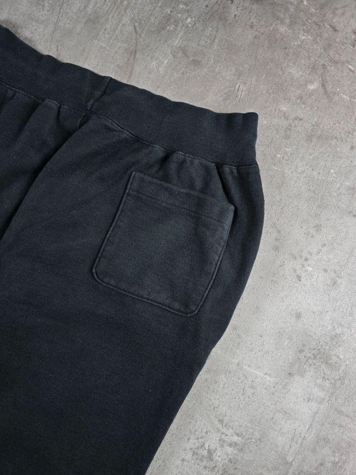 Pantalon jogging Champion vintage noir logo brodé rose taille Xl - photo numéro 8