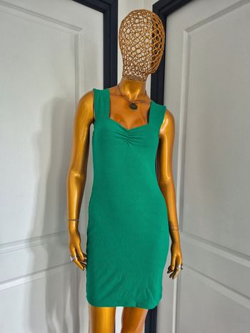 Robe Verte Courte Femme Taille S/36