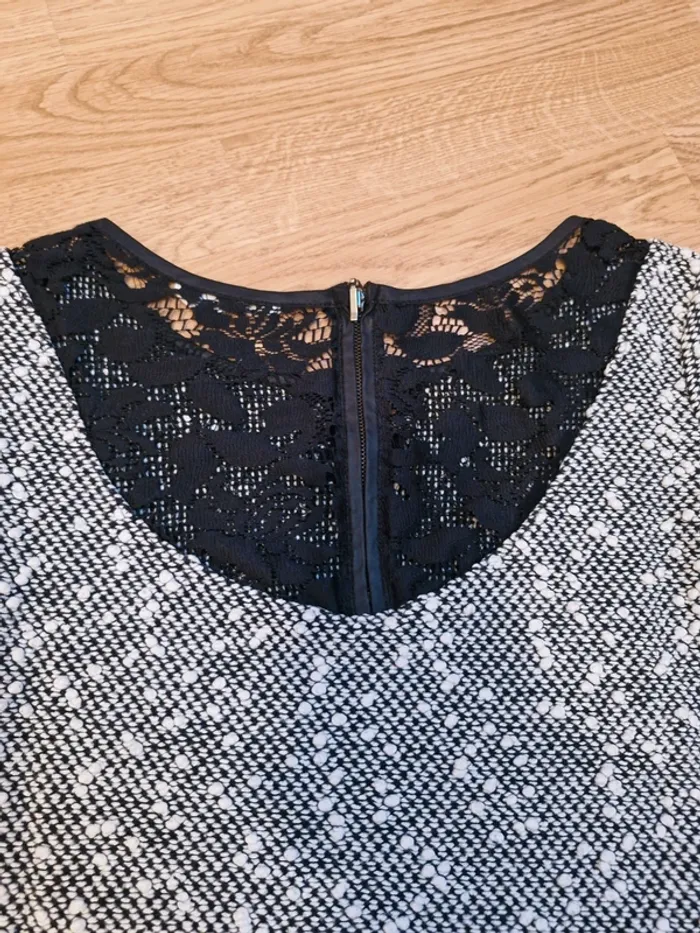 Pull Naf Naf dentelle - photo numéro 4